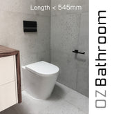 Rimless Concealed inwall cistern Toilet Suite S&P Trap Soft-Close UF Seat